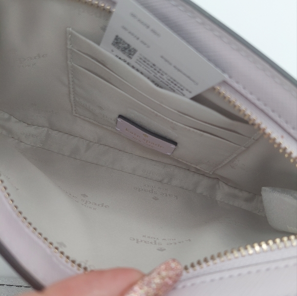 Kate spade New York Madison studded pearls handbag & matching card holder - Picture 3 of 10